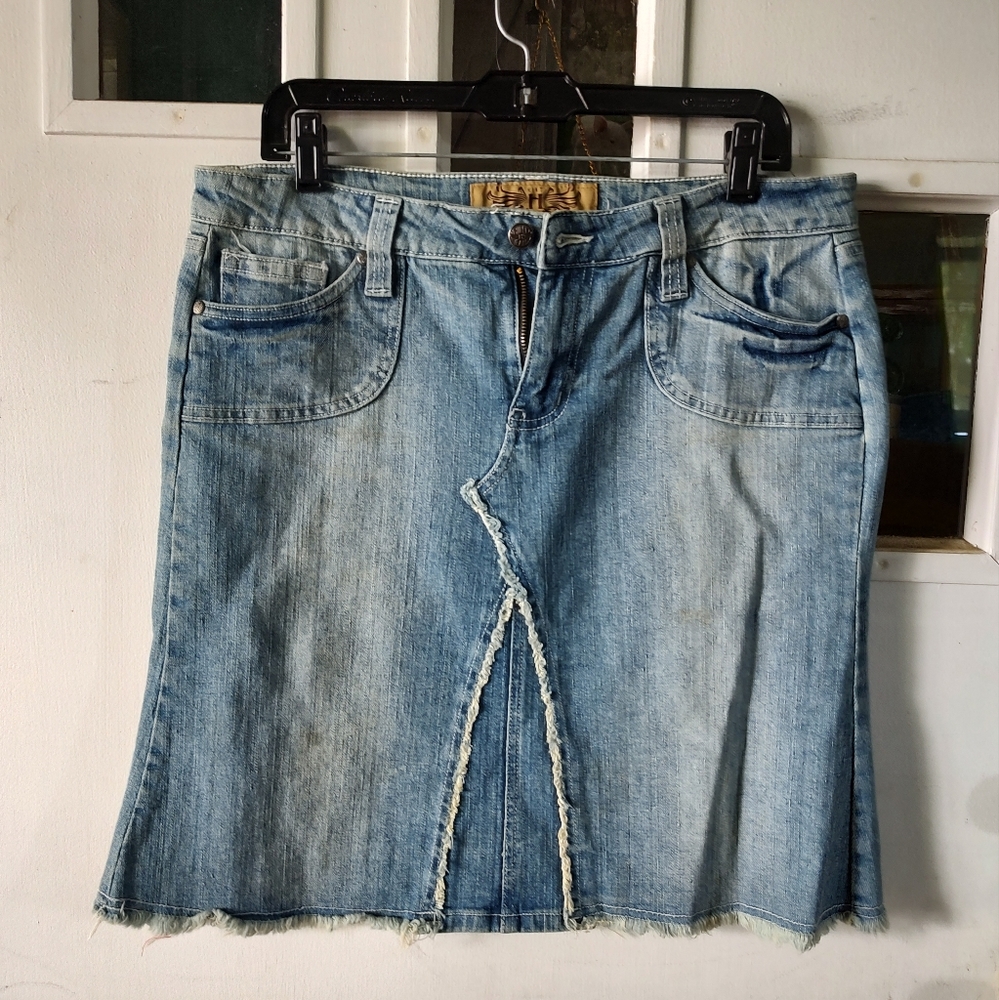 Jean skirt